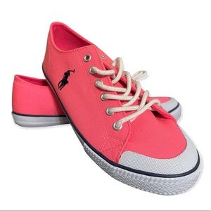 NEW Hot Pink Ralph Lauren Sneakers